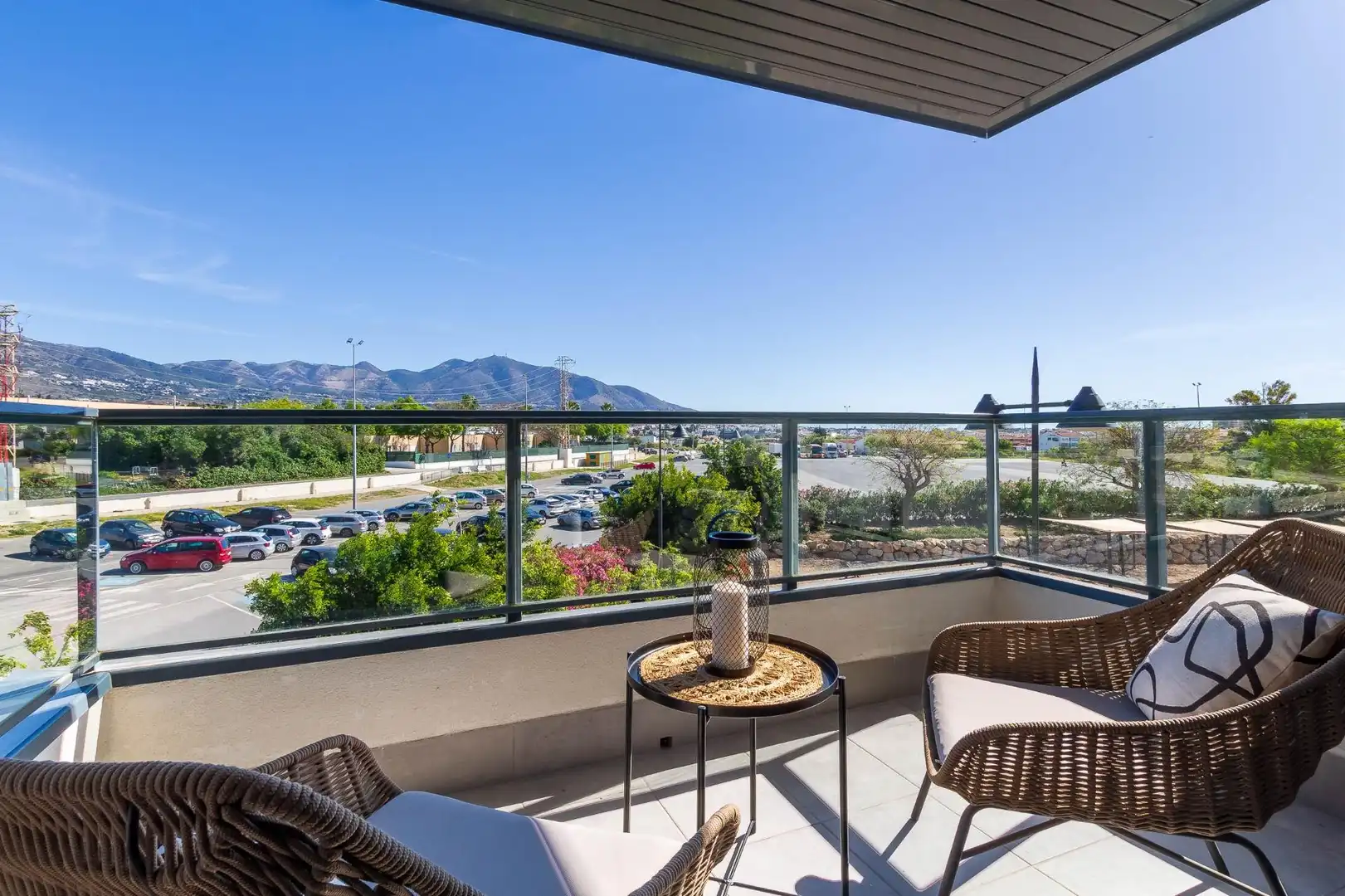 Terrassa de Apartament en venda en Mijas amb Aire condicionat, Terrassa i Traster