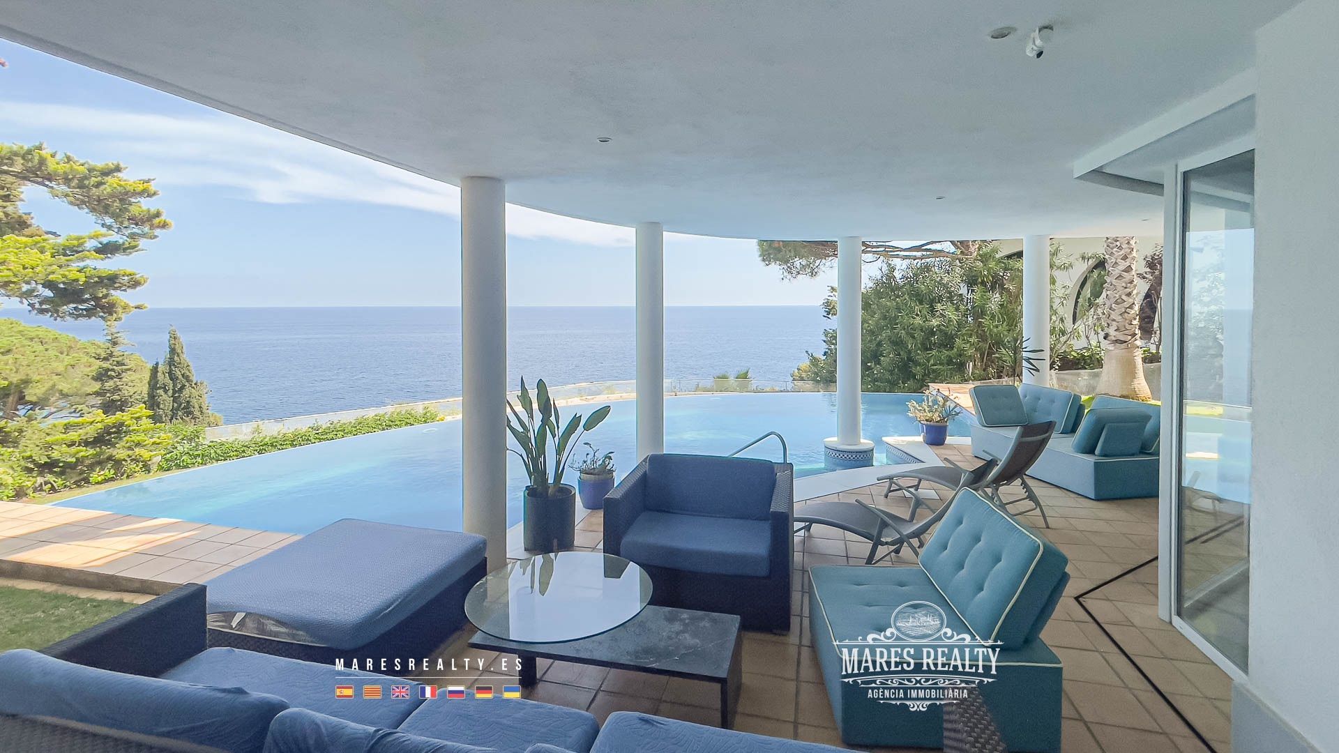 Terrassa de Casa o xalet en venda en Lloret de Mar amb Aire condicionat, Calefacció i Jardí privat