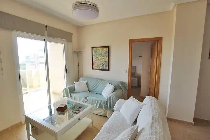 Sala de estar de Apartamento en venta en Guardamar del Segura con Aire acondicionado, Terraza y Trastero