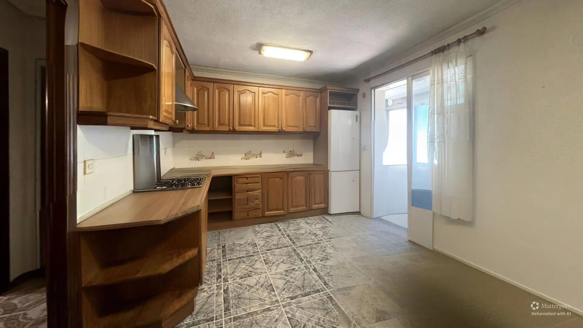 Küche von Wohnung zum Verkauf in Alicante / Alacant mit Klimaanlage, Heizung und Möbliert