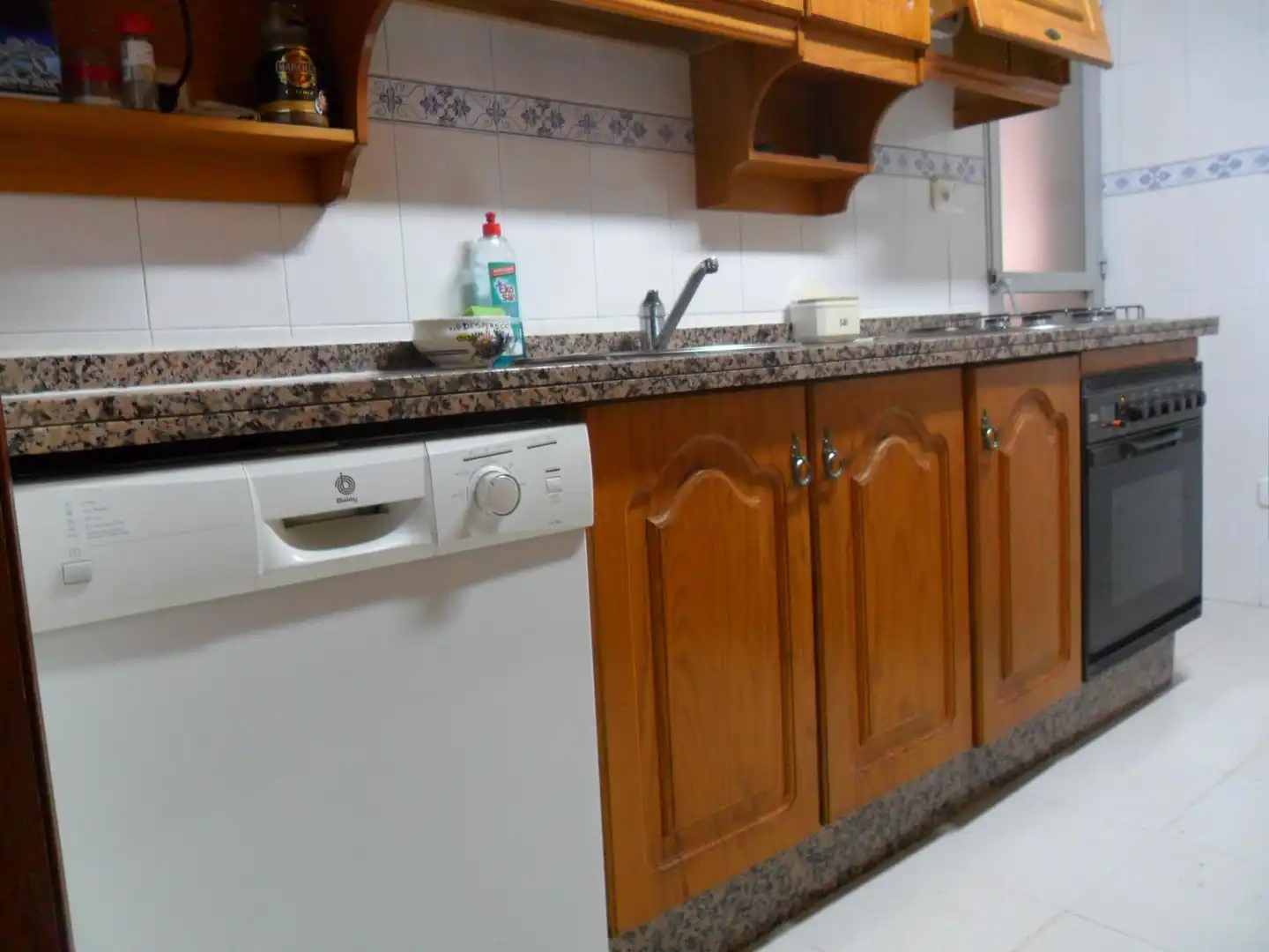 Kitchen of Flat for rent in Granada  with Terrace and Furnished