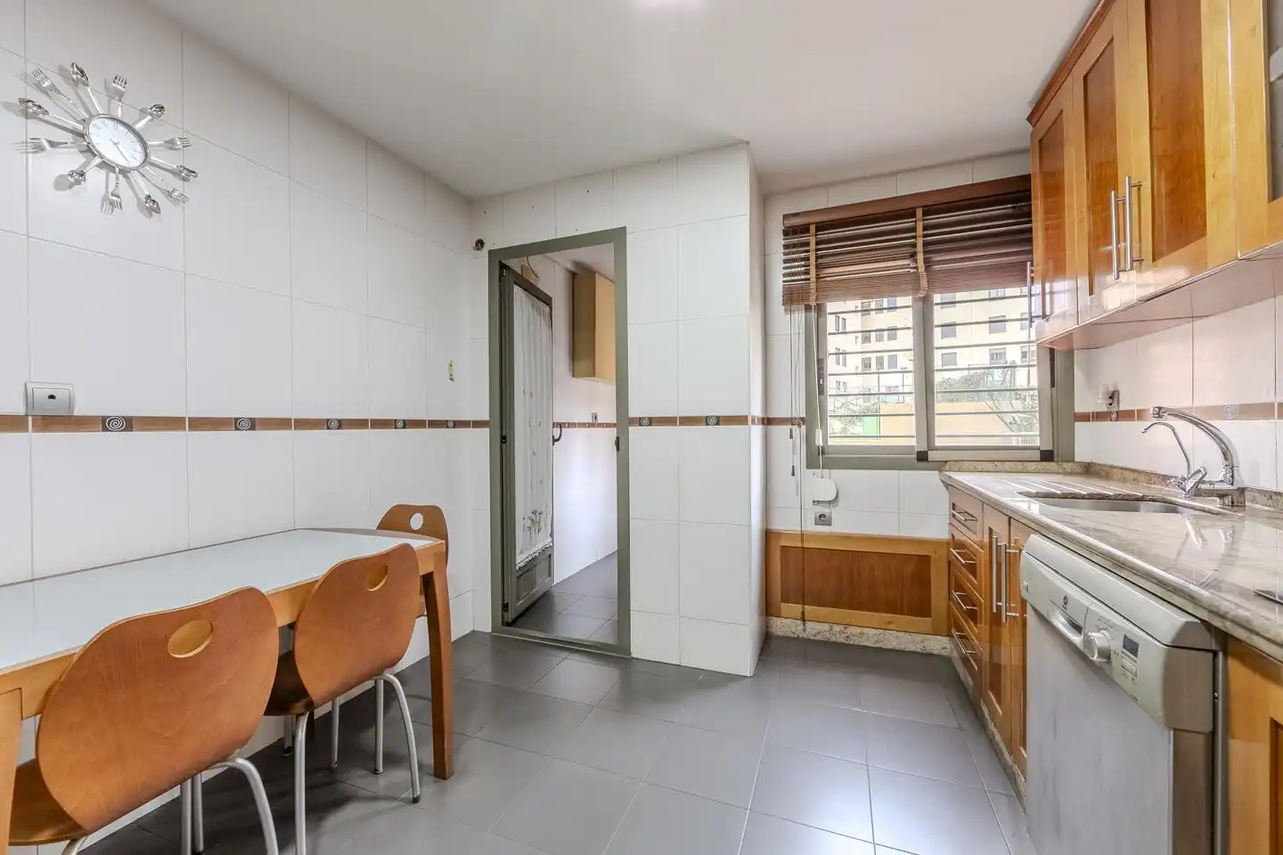 Kitchen of Ground floor for sale in Almería  with Air Conditioner, Terrace and Storage room