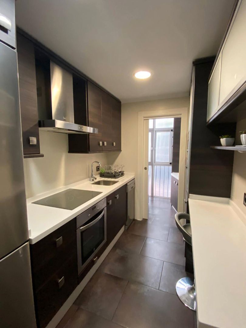 Cocina de Piso de alquiler en  Albacete Capital con Calefacción, Parquet y Amueblado