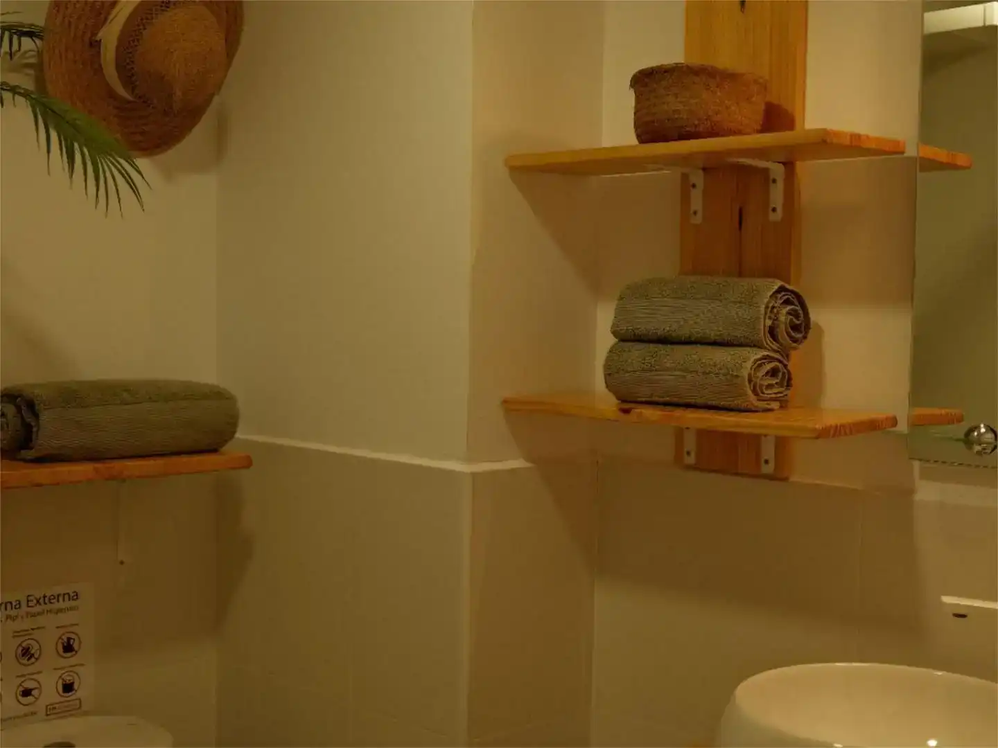 Badezimmer von Loft zur Miete in Santa Pola mit Klimaanlage und Möbliert