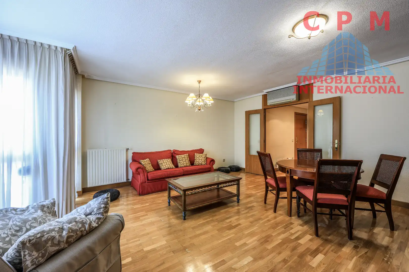 Sala d'estar de Pis de lloguer en Madrid amb Aire condicionat, Calefacció i Parquet
