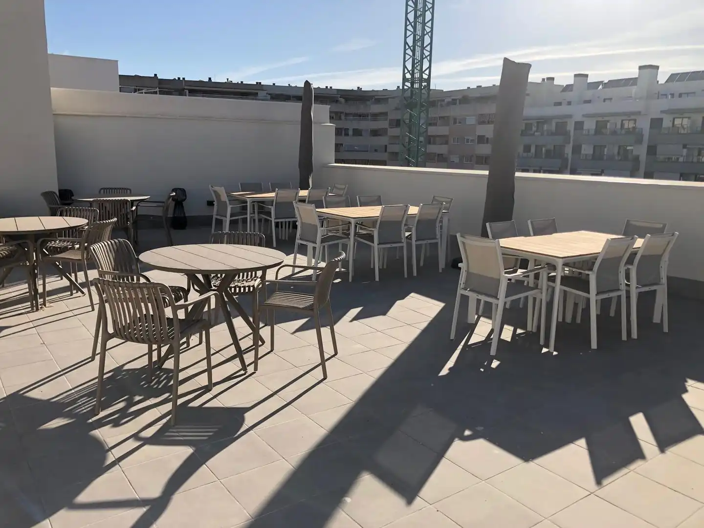 Terrace of Flat for rent in Mijas  with Air Conditioner, Heating and Private garden