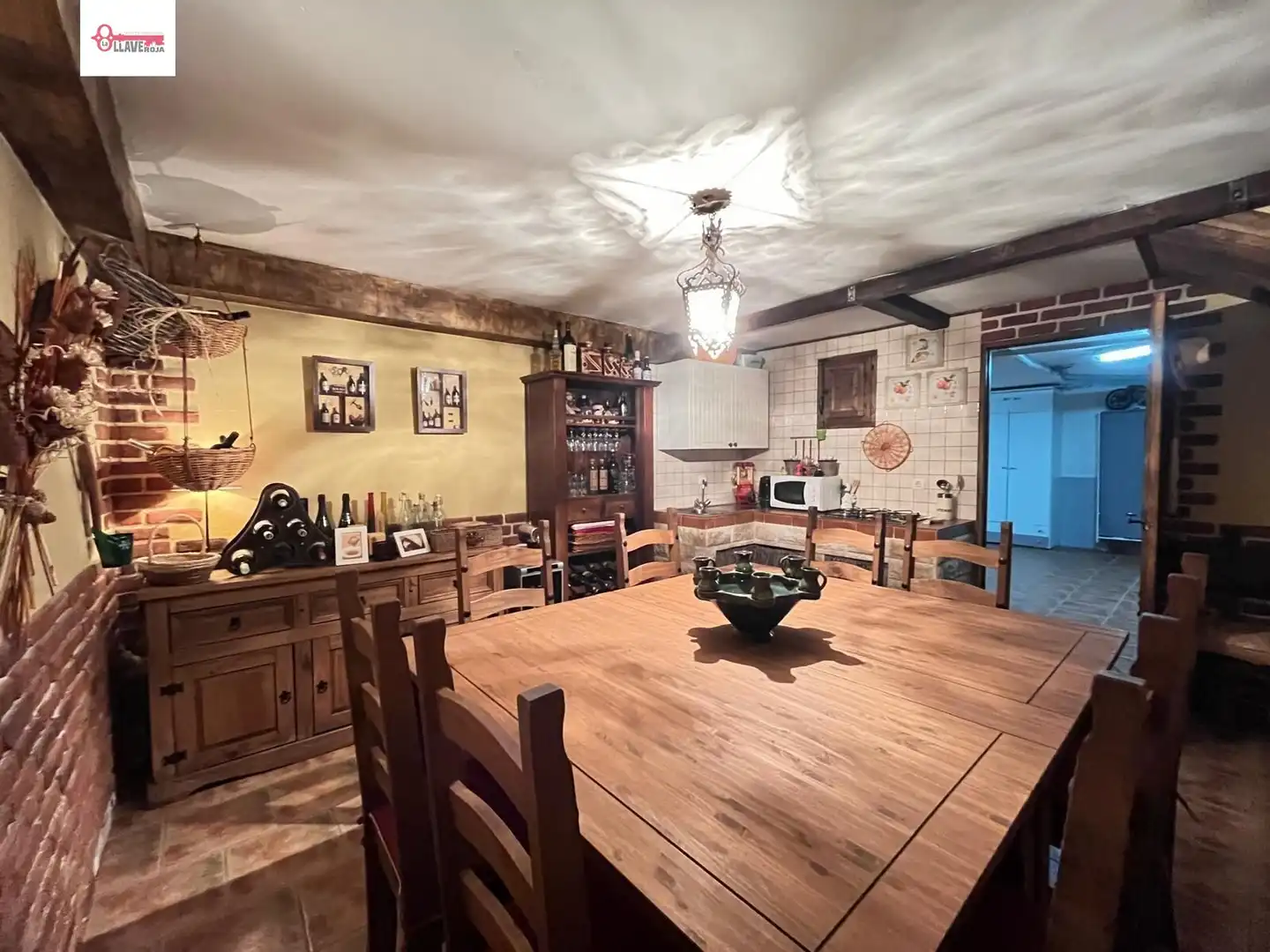 Cocina de Casa adosada en venta en Cardeñajimeno con Calefacción, Jardín privado y Parquet