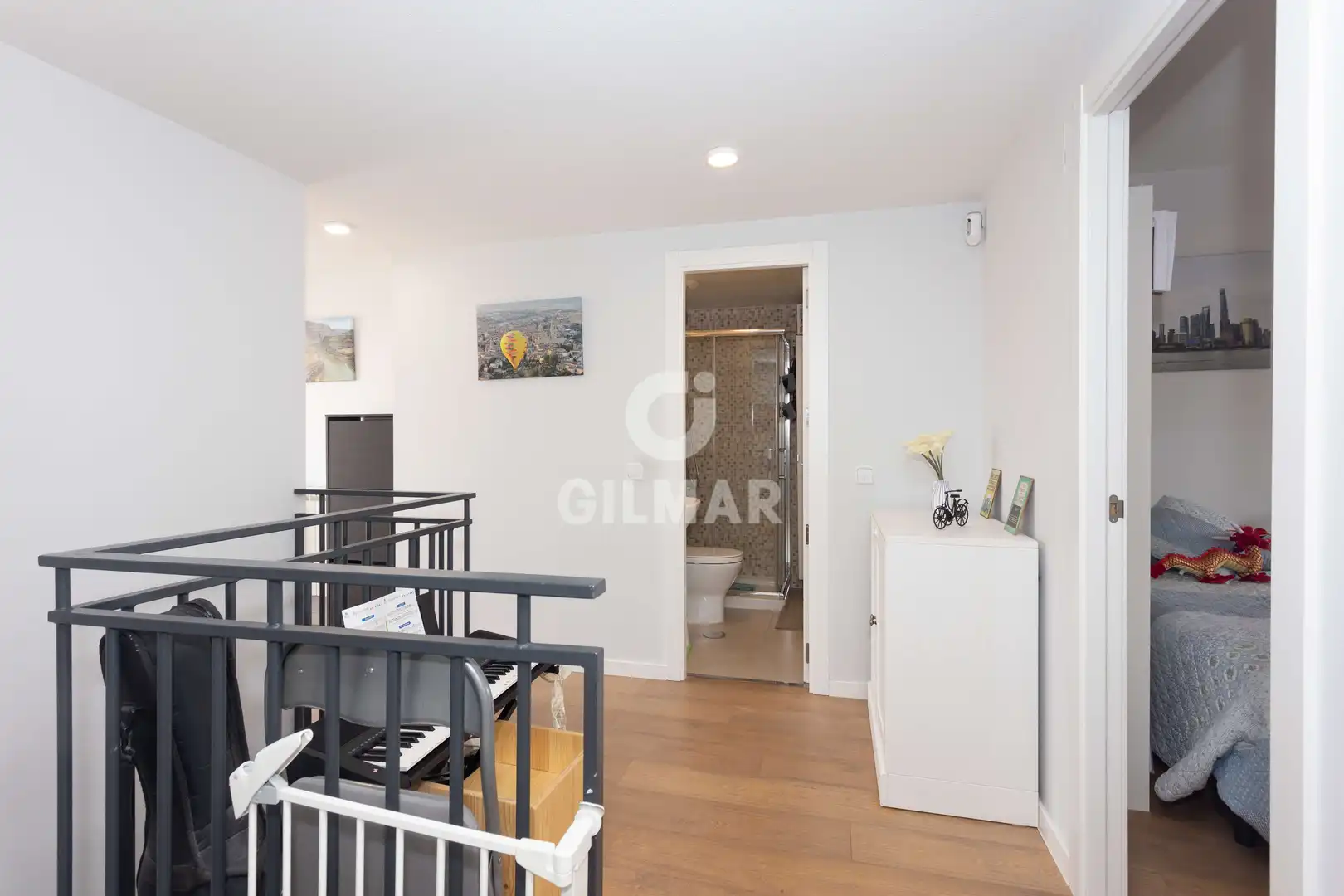 Schlafzimmer von Maisonette zum Verkauf in Madrid mit Heizung, Privatgarten und Abstellraum