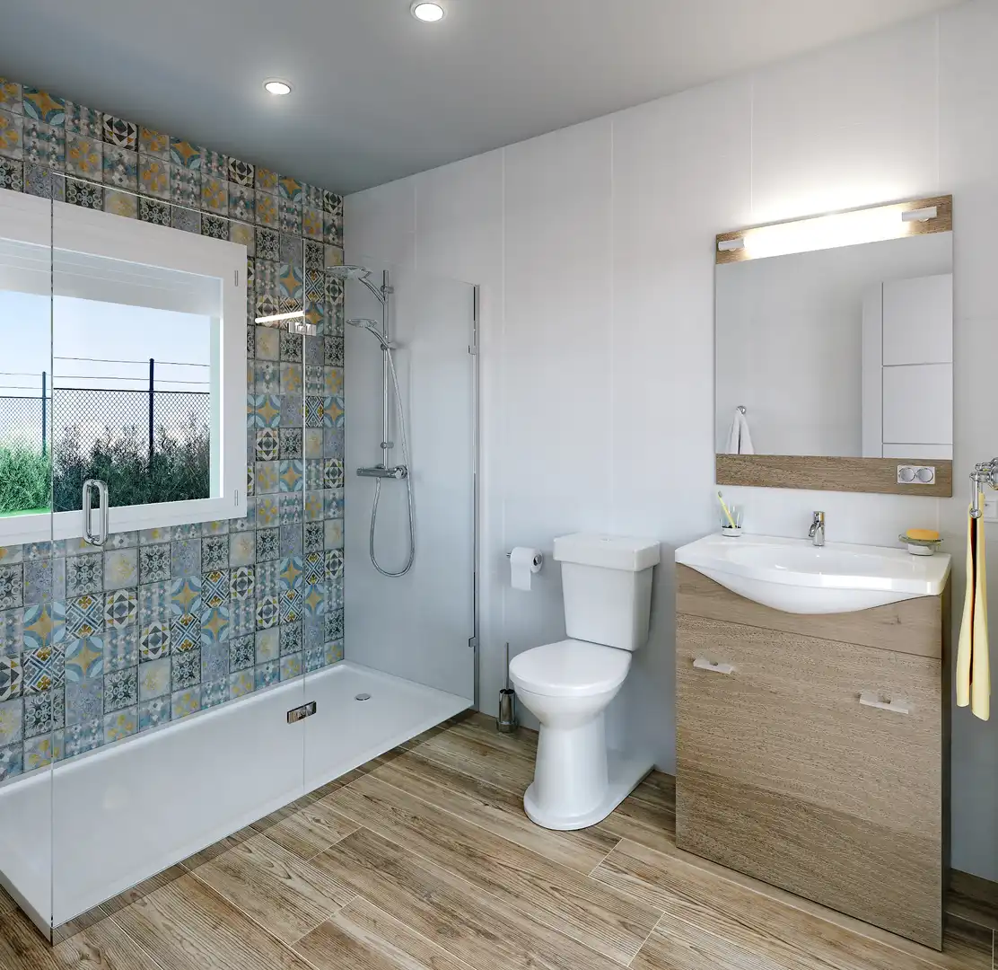 Baño de Casa adosada en venta en Encinillas, Segovia