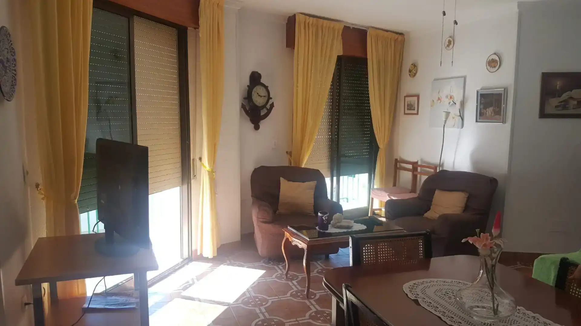 Sala d'estar de Pis en venda en Mazarrón amb Balcó