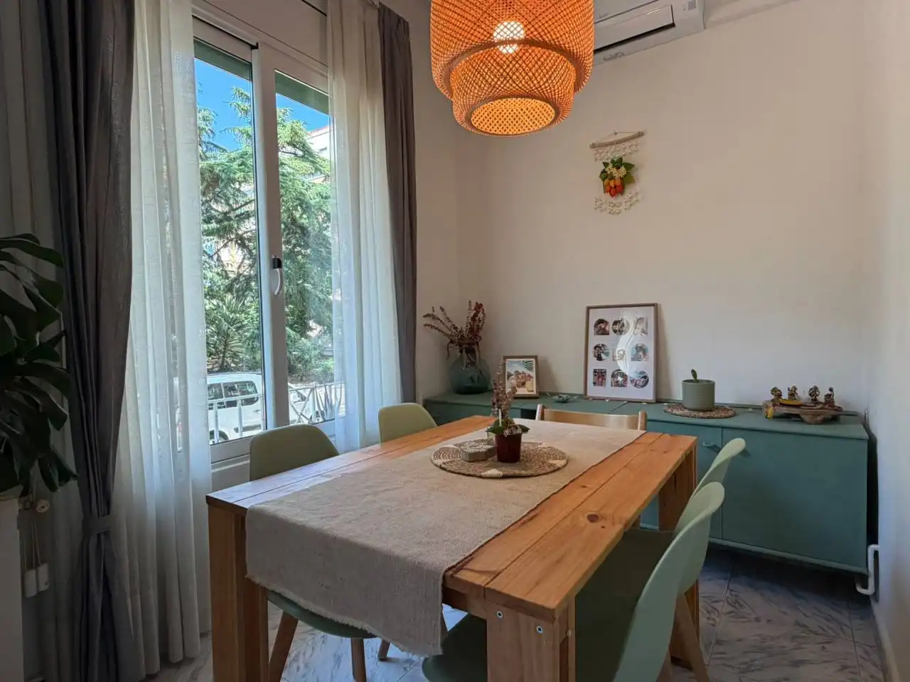 Esszimmer von Wohnung zum Verkauf in Terrassa mit Klimaanlage und Heizung