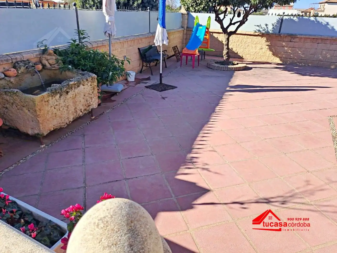 Terrace of Country homes for sale in Córdoba  with Storage room and Swimming Pool