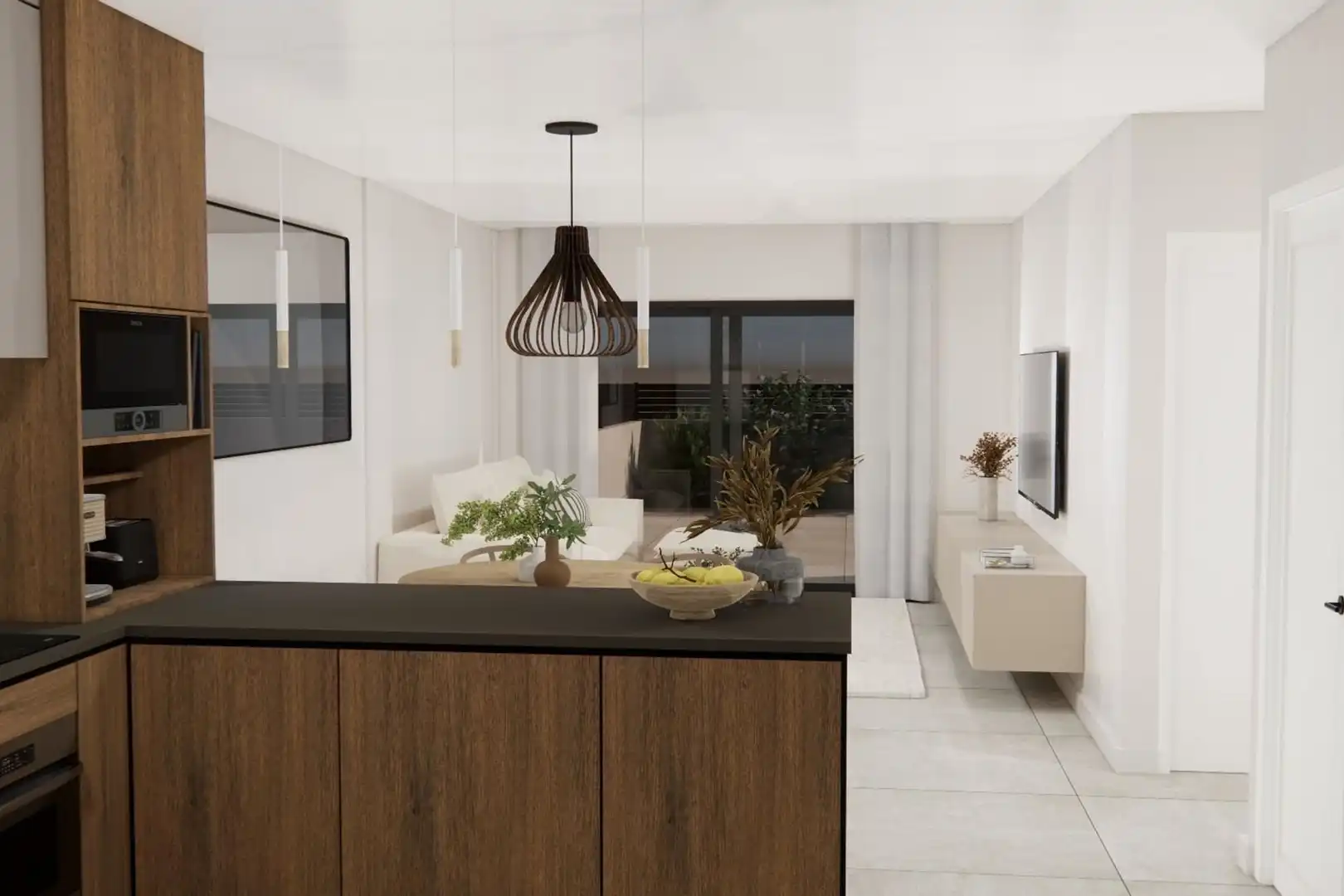 Cocina de Apartamento en venta en Rojales