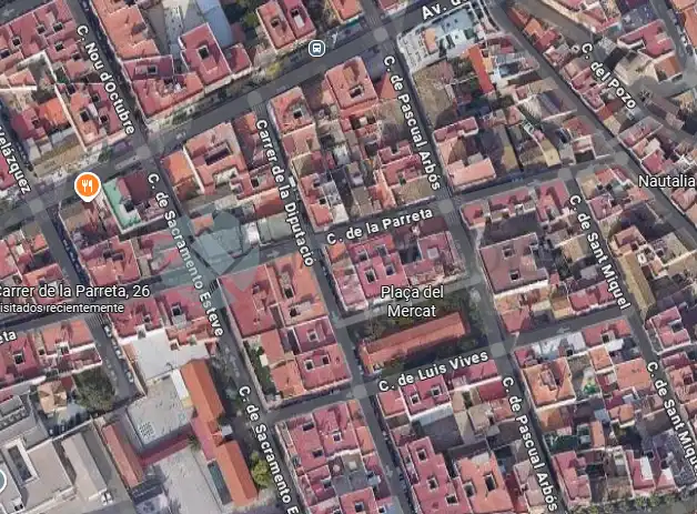 Vista exterior de Piso en venta en Xirivella