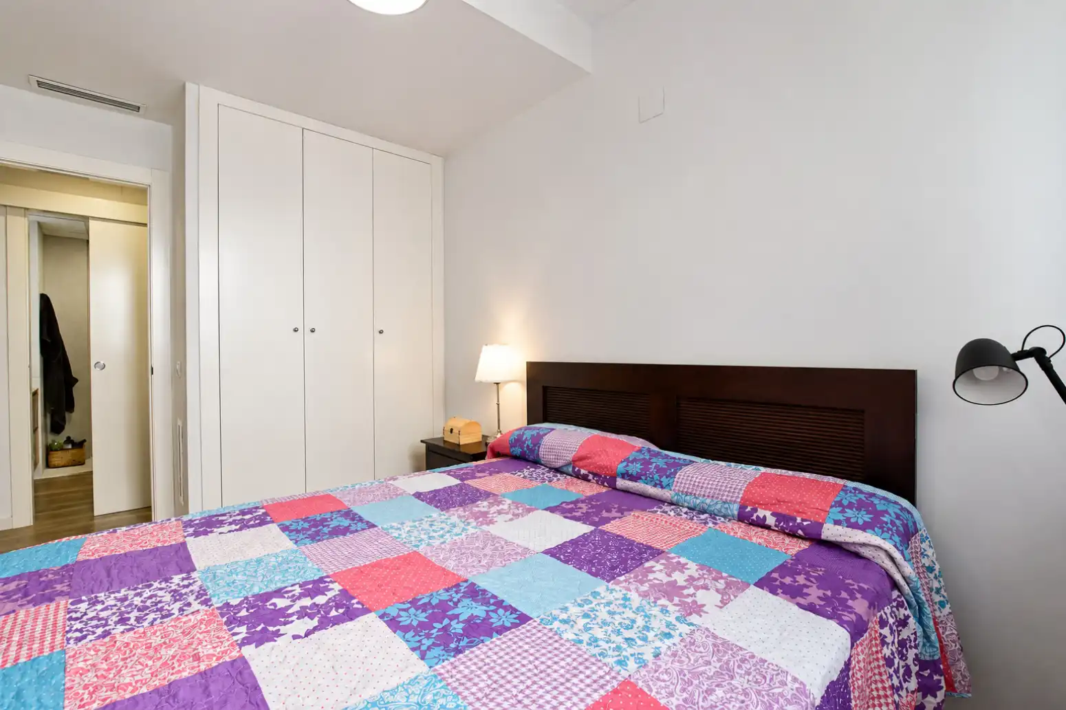Bedroom of Flat for sale in Rafelbuñol / Rafelbunyol  with Heating, Furnished and Balcony