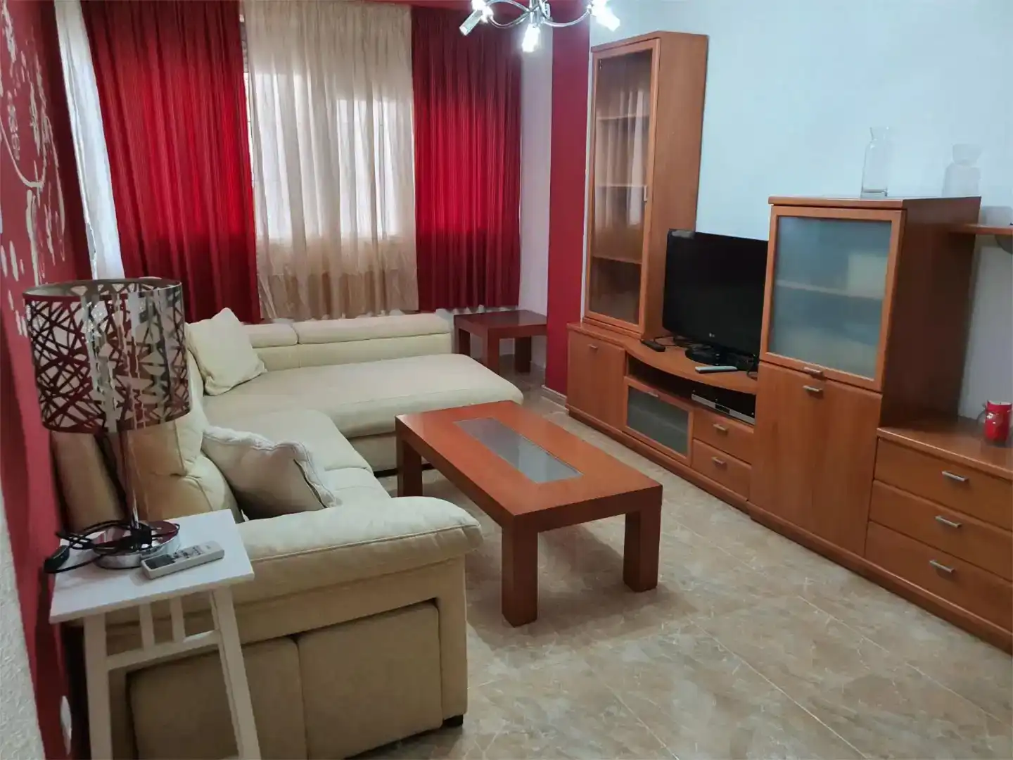 Living room of Flat for rent in Málaga Capital  with Air Conditioner