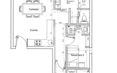 Flat for sale in  Madrid Capital  with Air Conditioner and Balcony