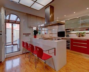 Kitchen of Single-family semi-detached for sale in Burgos Capital  with Air Conditioner, Heating and Private garden