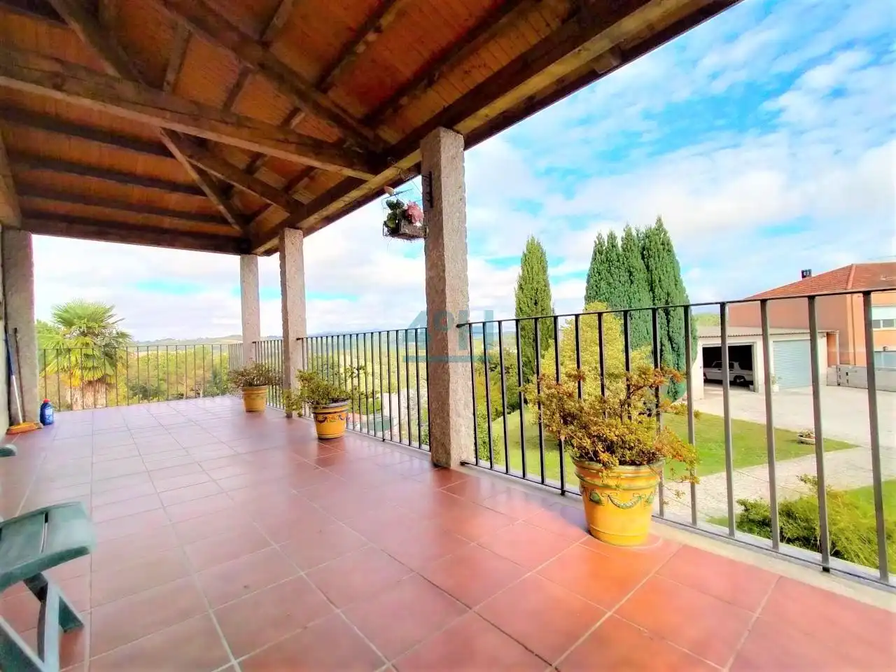 Terraza de Casa o chalet en venta en Amoeiro con Calefacción, Jardín privado y Terraza