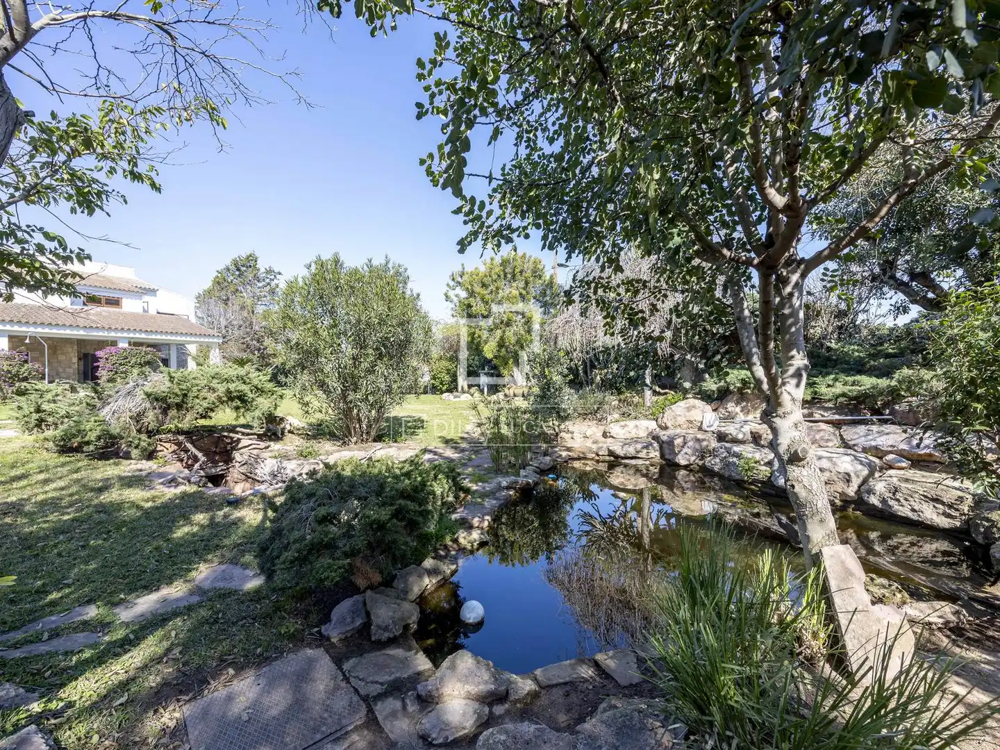 Jardín de Casa o chalet en venta en Godella con Aire acondicionado, Jardín privado y Terraza