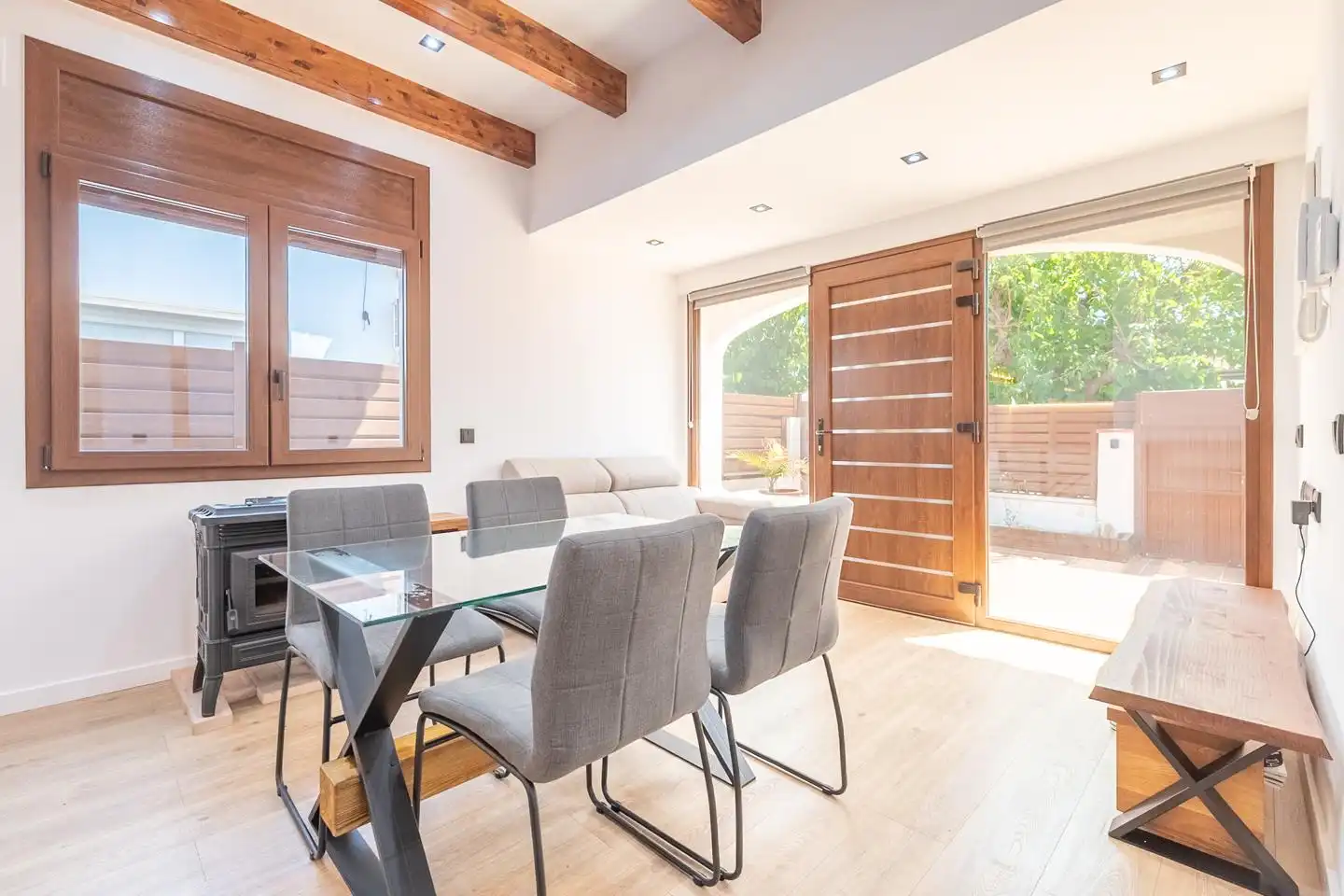 Dining room of Houses for sale in Castelldefels
