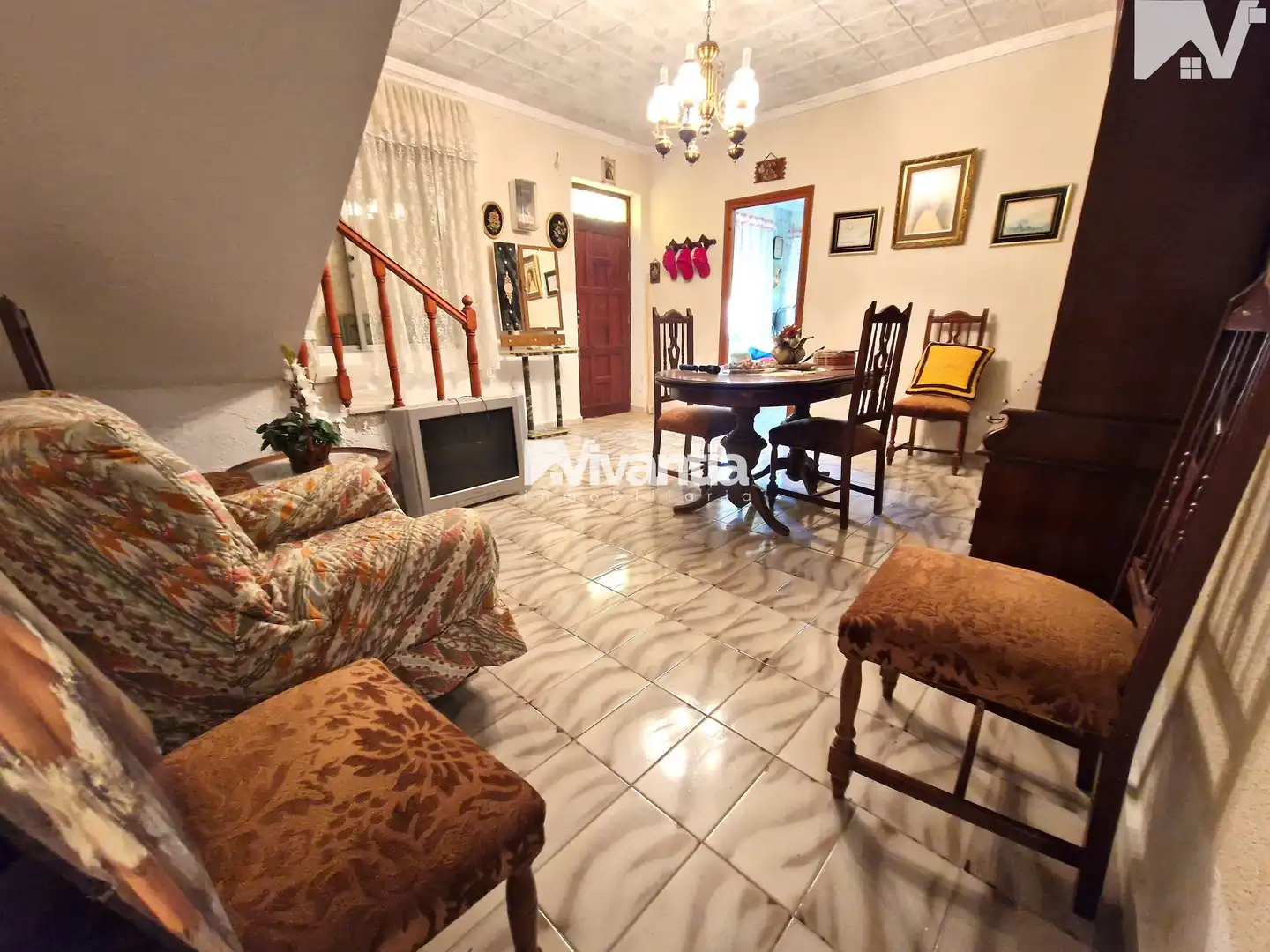 Sala de estar de Casa o chalet en venta en Lorca con Terraza, Trastero y Amueblado