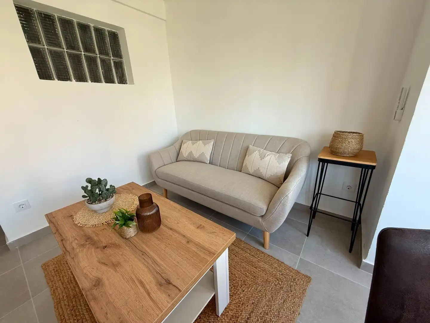 Living room of Flat for rent in Vinaròs  with Air Conditioner, Heating and Parquet flooring