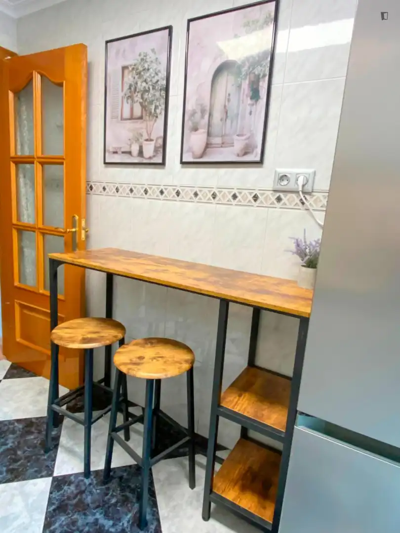 Kitchen of Apartments for share in Norte