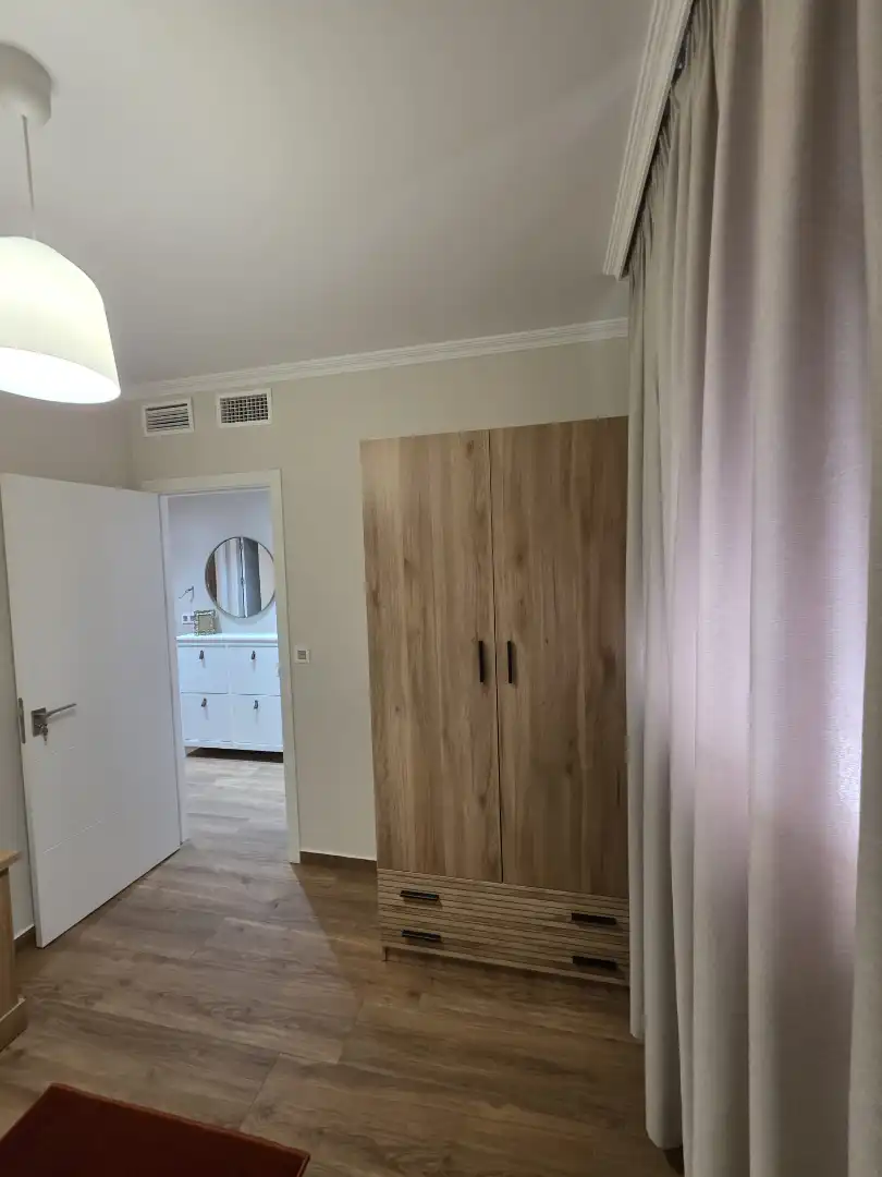 Schlafzimmer von Wohnung zur Miete in Melilla mit Klimaanlage, Möbliert und Waschmaschine