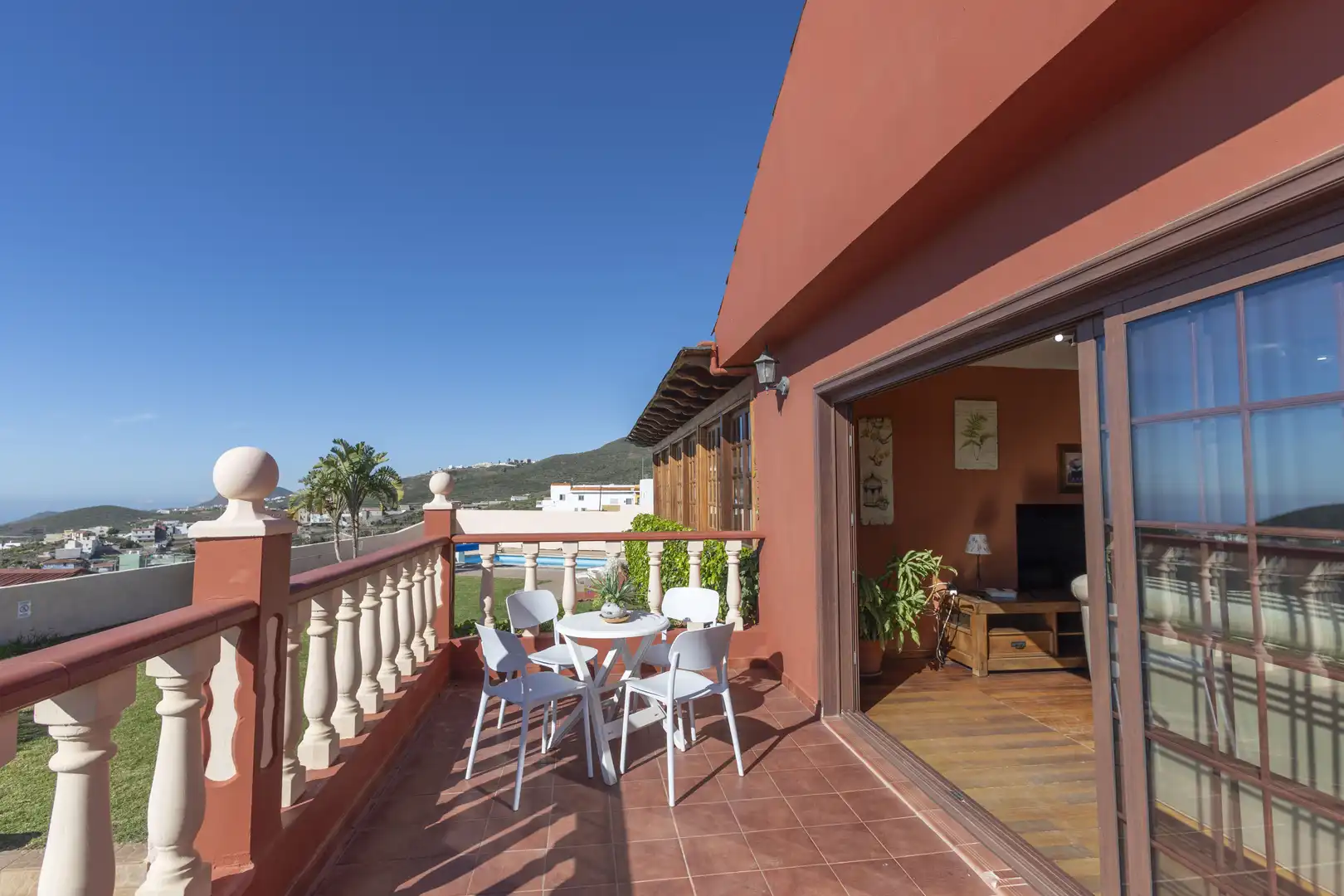 Terraza de Casa o chalet en venta en Granadilla de Abona con Aire acondicionado, Jardín privado y Terraza