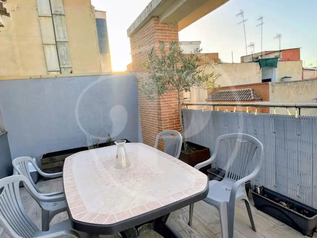 Terraza de Ático en venta en Albal con Aire acondicionado, Jardín privado y Terraza