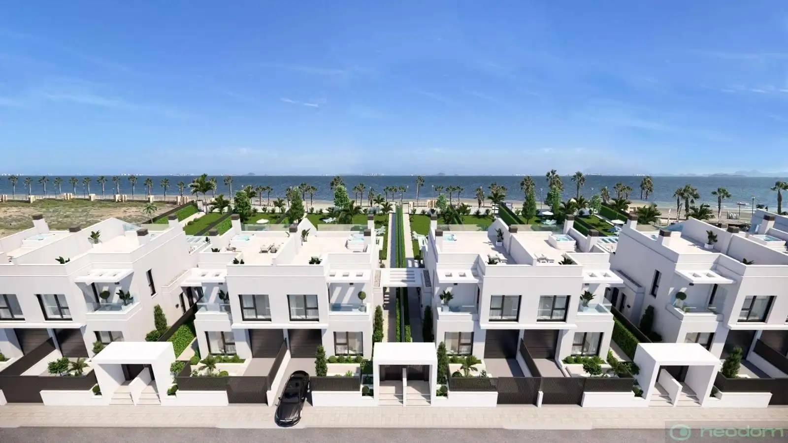 Vista exterior de Casa o chalet en venta en Los Alcázares con Terraza y Jacuzzi