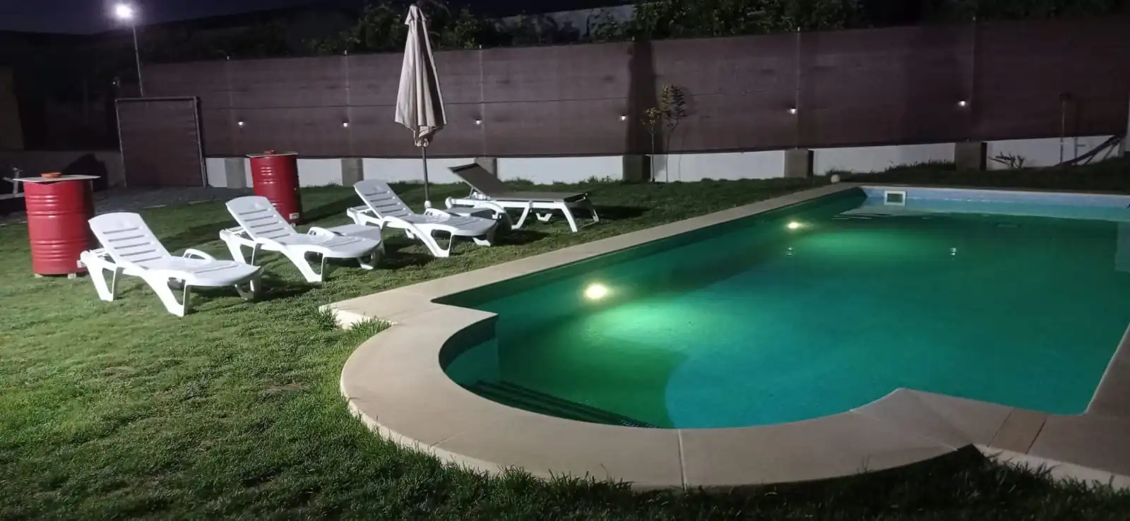 Piscina de Casa o chalet de alquiler en Chipiona con Aire acondicionado, Terraza y Piscina