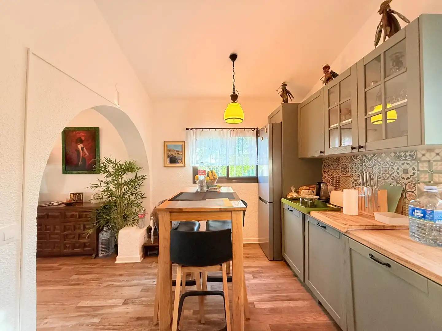 Cocina de Casa o chalet en venta en L'Ampolla con Calefacción, Jardín privado y Terraza