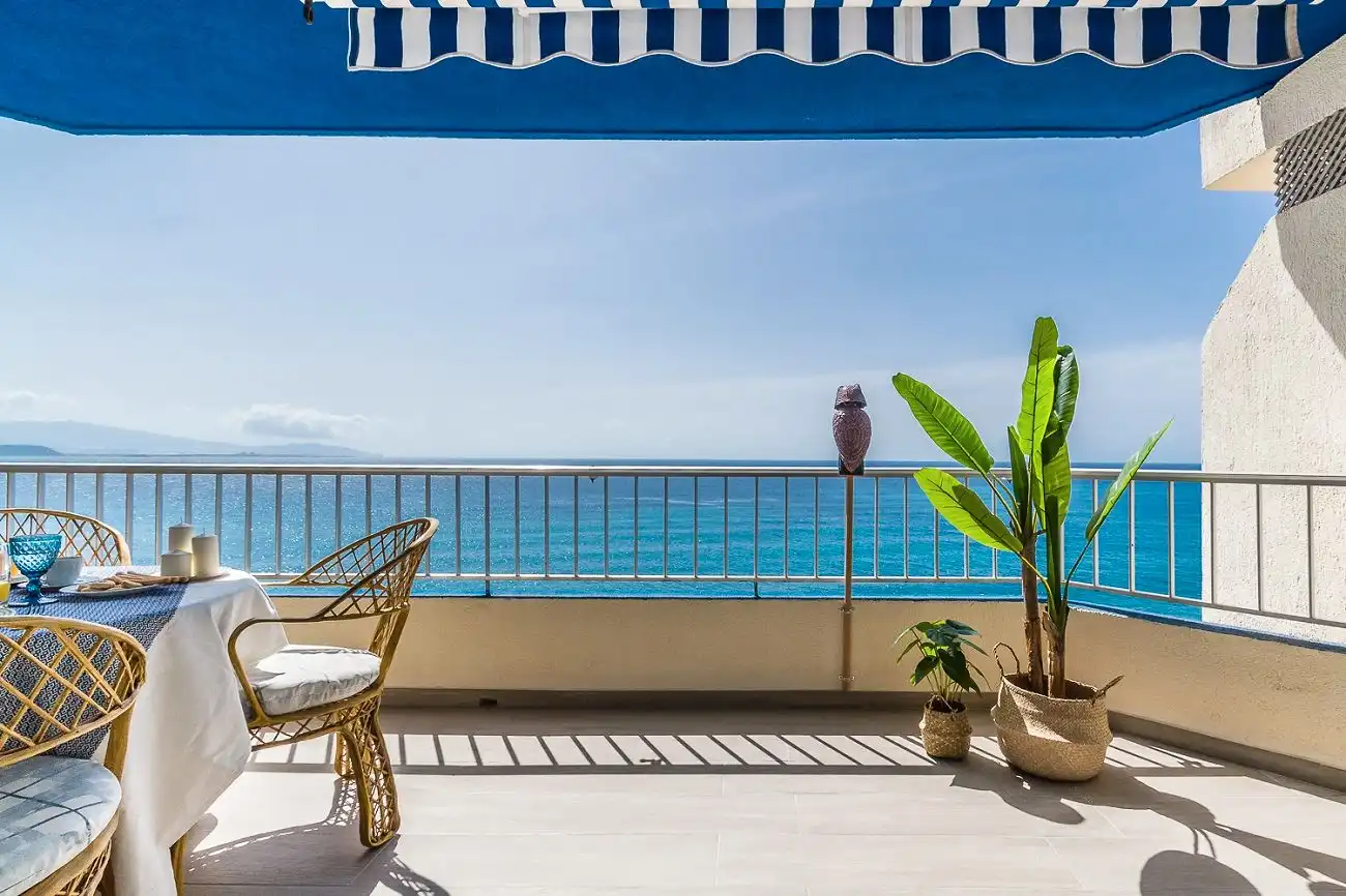 Terrace of Apartments for rent in Almuñécar  with Air Conditioner, Heating and Terrace