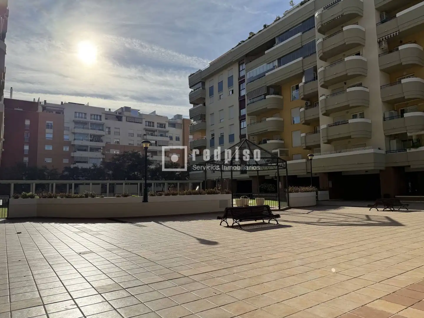Exterior view of Flat for sale in Málaga  with Private garden, Terrace and Swimming Pool
