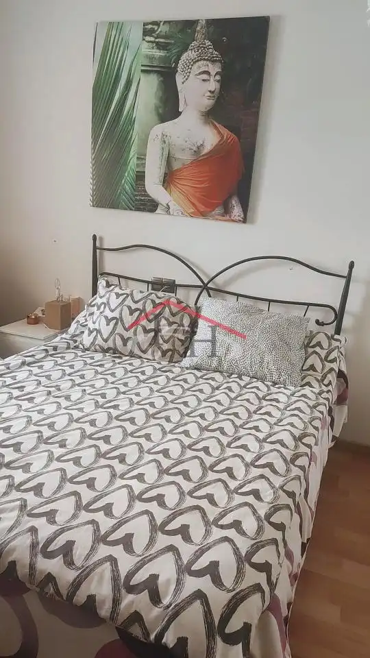 Bedroom of Flat for sale in Garrafe de Torío  with Heating, Parquet flooring and Storage room