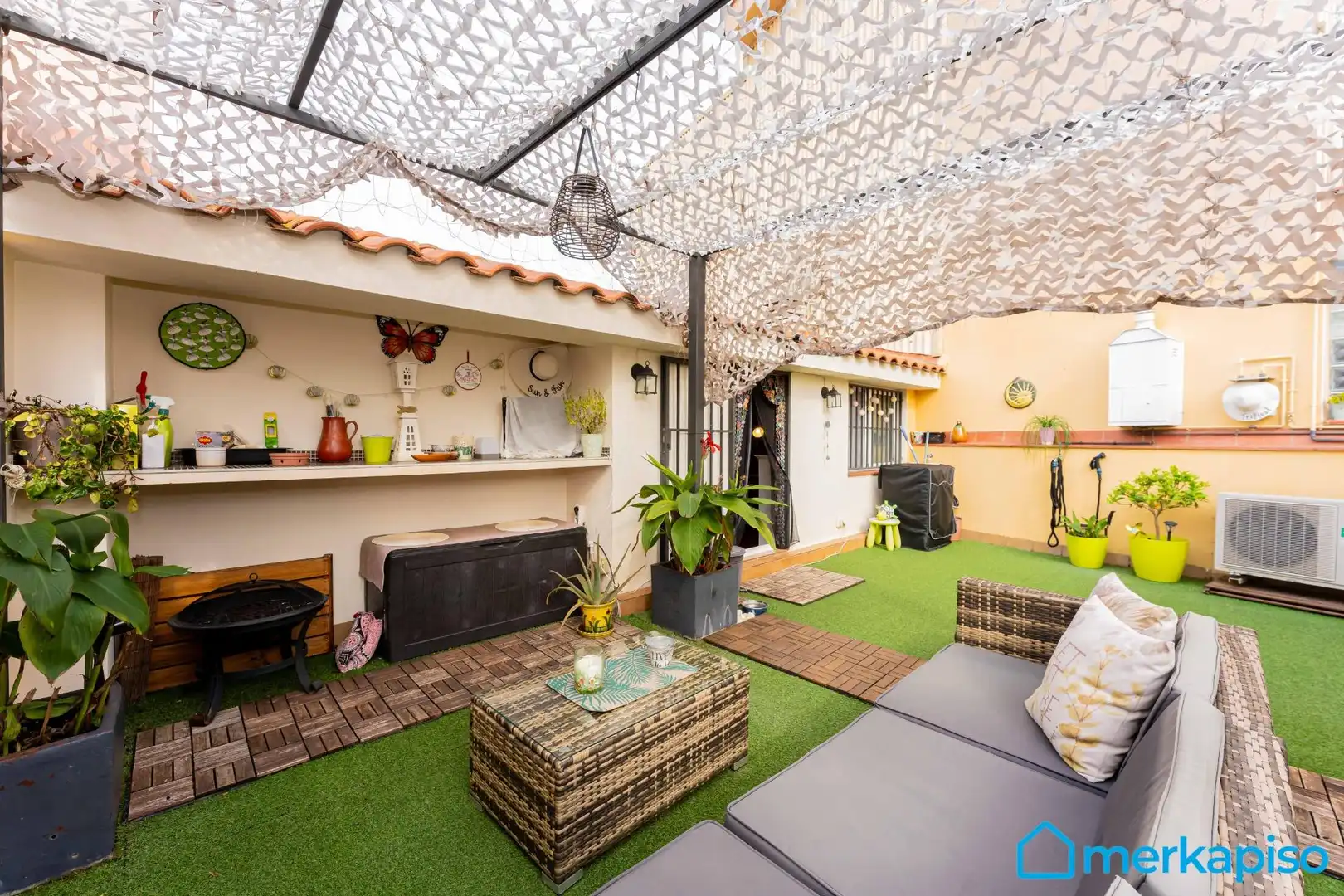 Terrasse von Maisonette zum Verkauf in Sant Climent de Llobregat mit Klimaanlage, Terrasse und Balkon