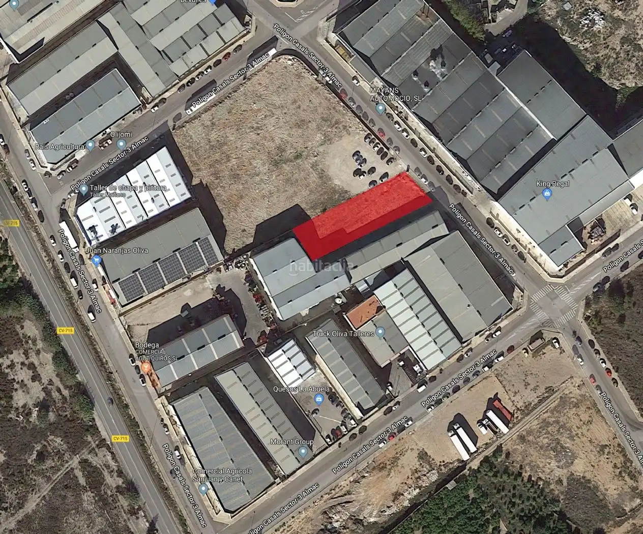 Terreny industrial de lloguer a Carrer del Brosquil 14