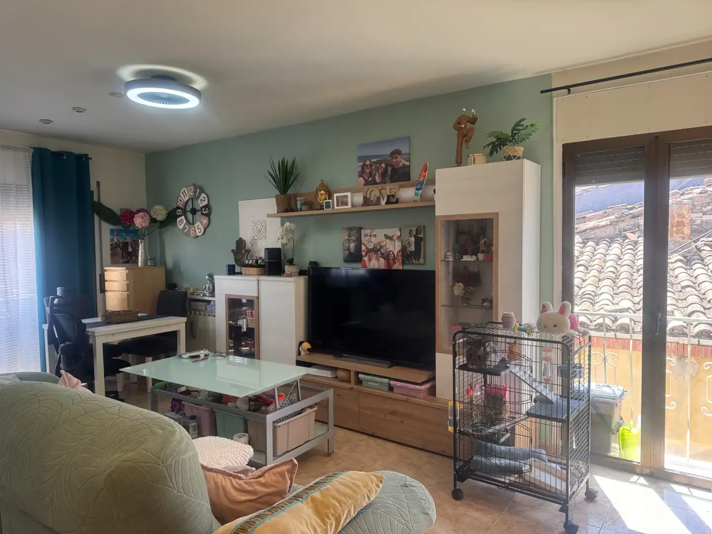 Sala de estar de Piso en venta en Tàrrega con Terraza
