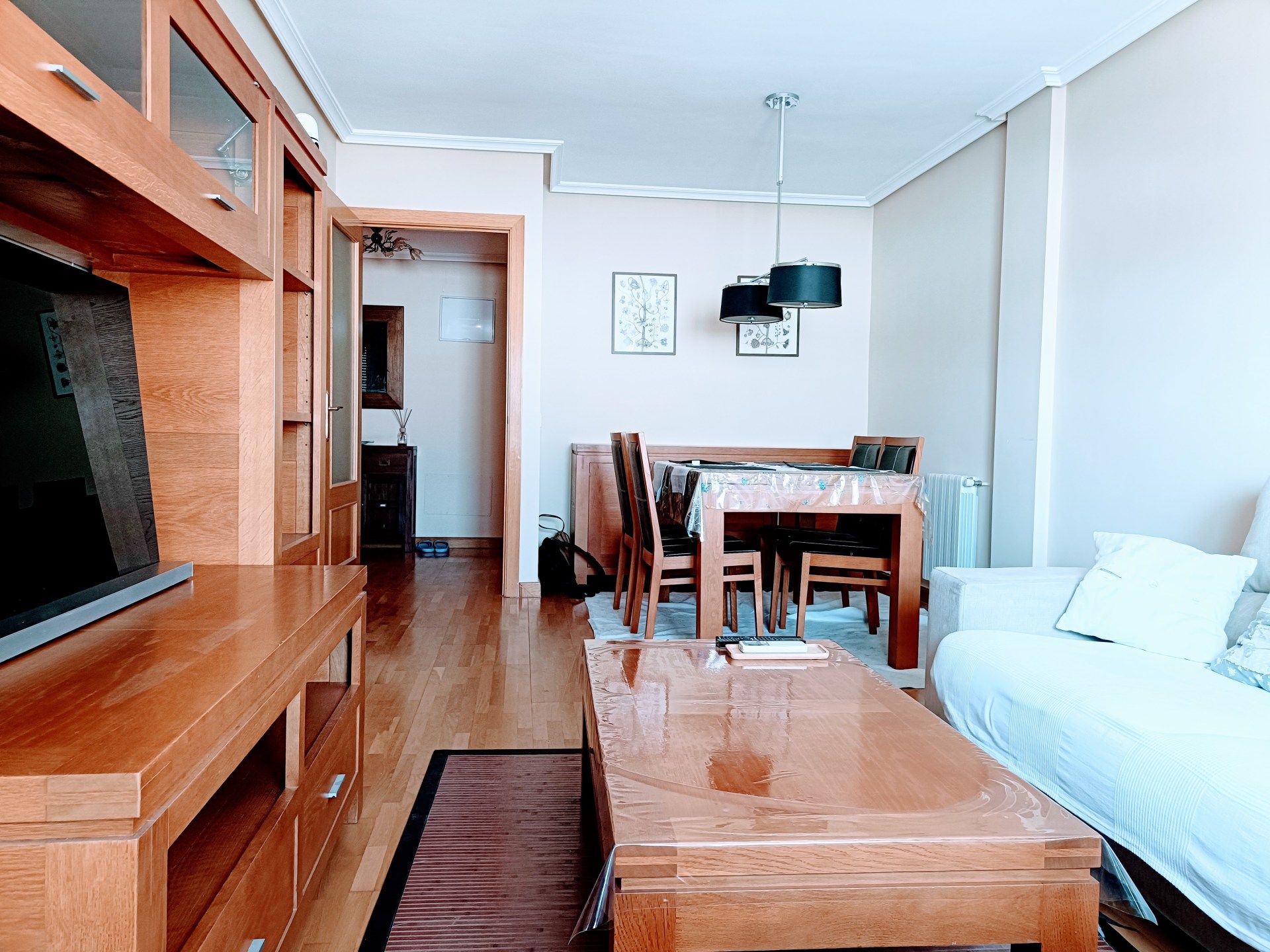 Sala de estar de Piso de alquiler en Torrejón de Ardoz con Aire acondicionado, Calefacción y Terraza