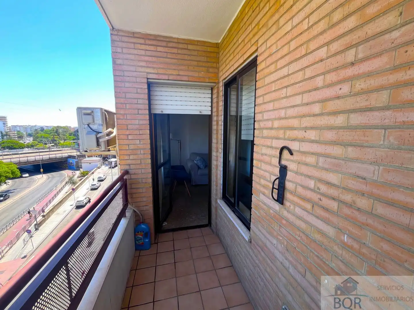 Terraza de Piso de alquiler en Jerez de la Frontera con Aire acondicionado, Terraza y Amueblado