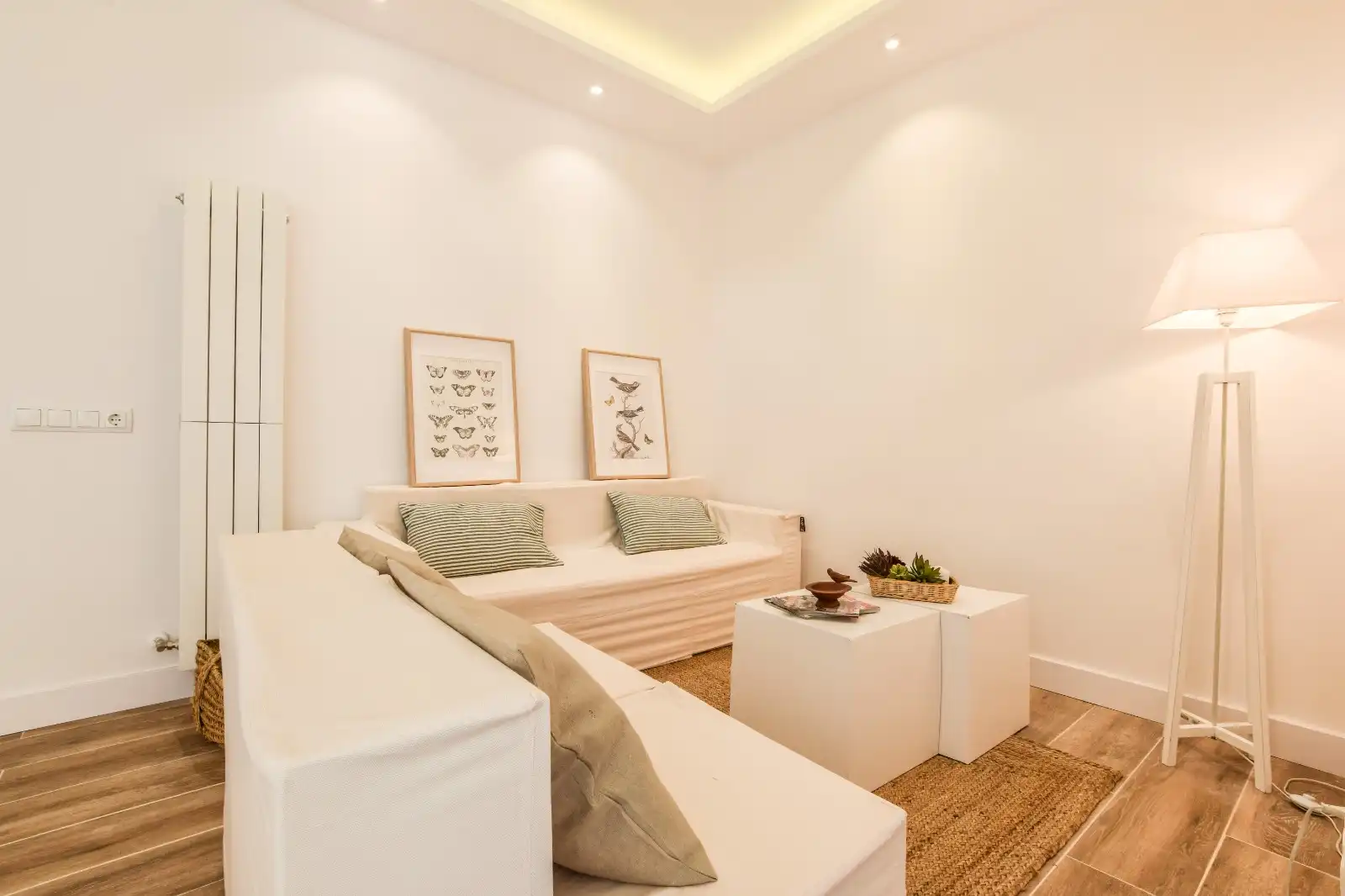 Sala de estar de Piso de alquiler en Madrid con Calefacción