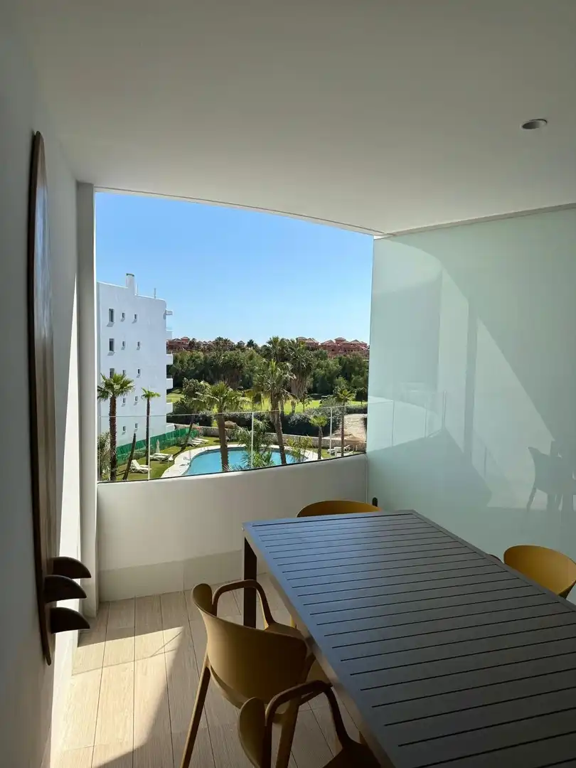 Terrace of Flat for rent in Motril  with Air Conditioner, Private garden and Terrace