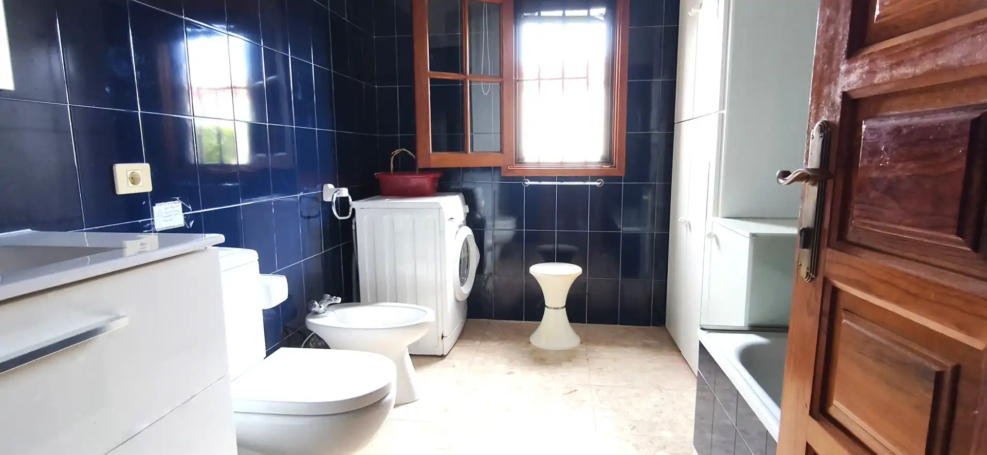 Badezimmer von Haus oder Chalet zur Miete in San Miguel de Abona mit Privatgarten, Terrasse und Schwimmbad