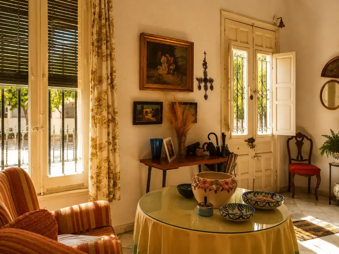 Dining room of Flat for sale in Sevilla  with Private garden