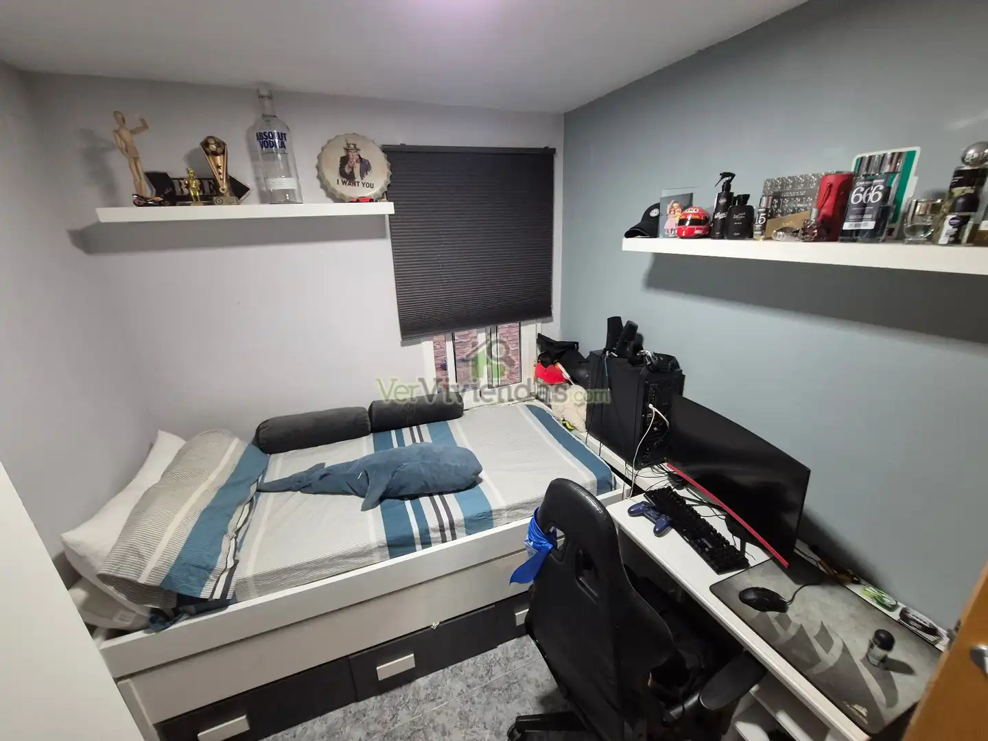 Bedroom of Flat for sale in Cervelló  with Heating, Oven and Microwave