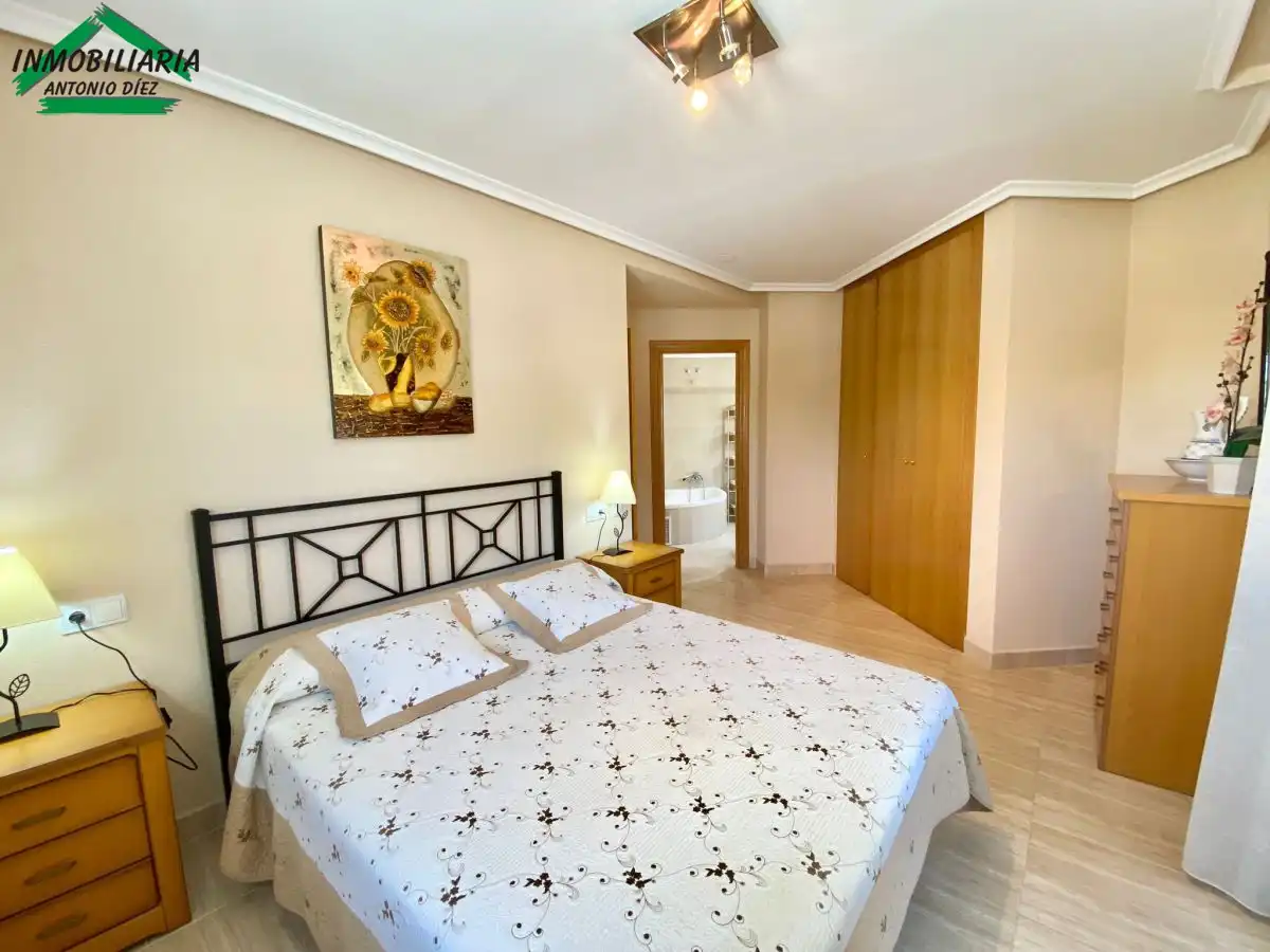 Dormitori de Casa o xalet en venda en Aspe amb Aire condicionat, Terrassa i Moblat