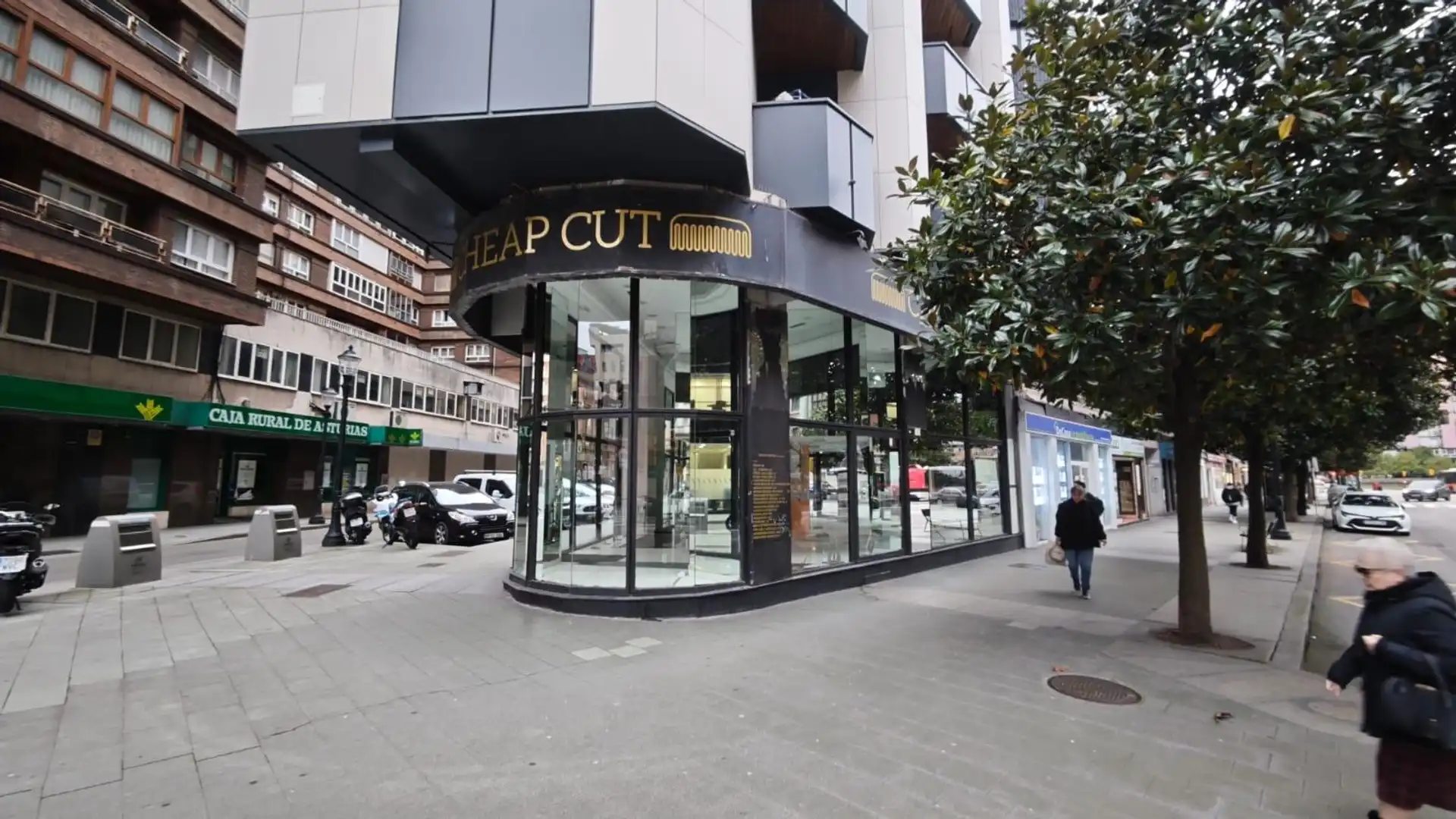 Vista exterior de Local de alquiler en Gijón 