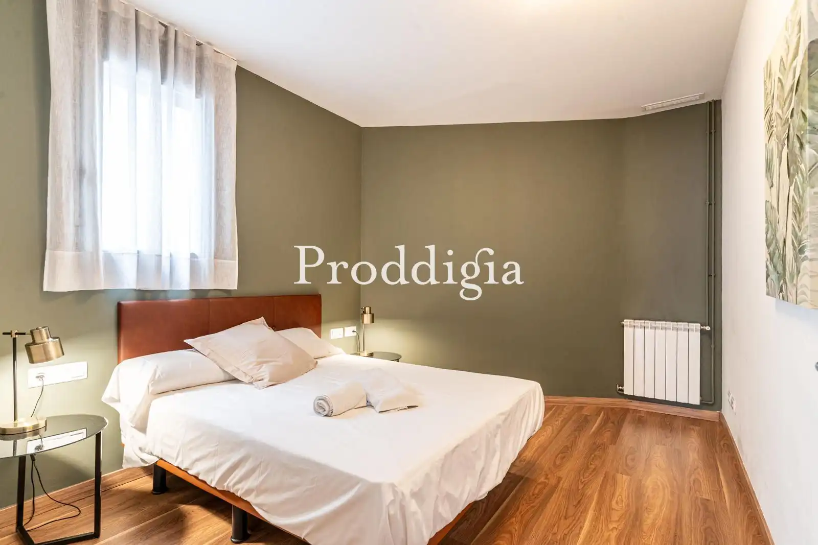Bedroom of Flat for rent in Barcelona  with Air Conditioner and Furnished